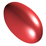 Ellipsoid with Parameter .9